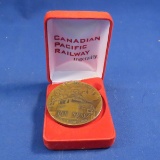 Canadian Pacific RY October 3, 2001 IPO Medallion