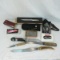Pocket Knives, Sharpening Stone, Carving Knives