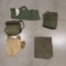 U.S. Military Gas Mask With Carrier & tent