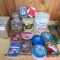 Collection of tins- 2 large vintage