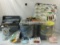 1 minnow buckets, lures, tackle box & more