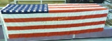 Vintage 48 Star Us Flag Rough Condition