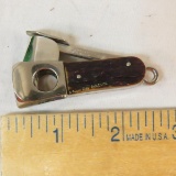 Vintage Donatus Germany stag handle cigar cutter