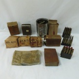 Ammunition: 90 + rounds mixed vintage military