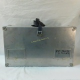 Vintage Metal Box with straps