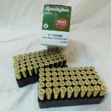 Ammunition: 100 rds Remington 357 Magnum