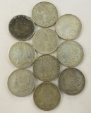 10 1921 Morgan Silver Dollars