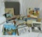 Vintage postcard collection and album