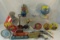 Tin Toys, Cap Guns, Noisemakers, Bank, Misc