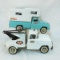 Tonka AA Wrecker Truck & Camper Pickup Truck