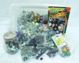 Large Collection Of Vintage & Modern Marbles