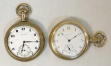 Illinois and Elgin 17 jewel pocket watches