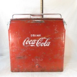 Vintage Drink Coca-Cola Metal Cooler