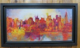 Framed Skyline Print