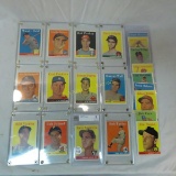 20 1958 Topps Baseball Cards With Stars