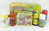 Vintage Metal Lunch Boxes & Thermoses