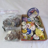 Pinback Buttons, Junior Trooper Badges, Keychains