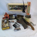 Vintage Safety Razors, Marbles, Lighter, Etc..