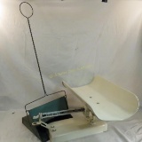 Vintage Detecto Beam Type Baby Scale & Dustpan