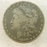 1886 O Morgan Silver Dollar