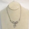 Signed Bogoff rhinestone necklace