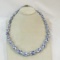 Hand painted Asian Porcelain Bead Necklace