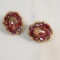 Signed Vintage Hobe clip earrings