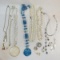 Shell necklaces, pendants, earrings, and more