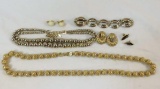 Vintage Gold Tone Monet jewelry collection