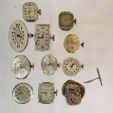 11 vintage ladies watch movements