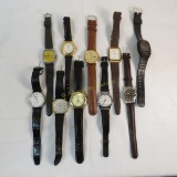 10 Vintage men's wristwatches