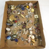 Single earrings, pierces, clip, & screw back