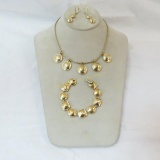 Vintage Napier necklace, bracelet & earring parure