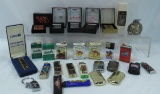 Collection Of Lighters Including 5 Zippo