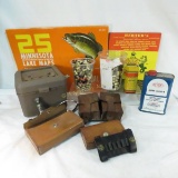 Ammo cases, brass only, .38 special die, maps