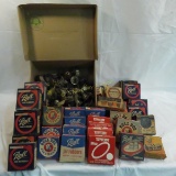 Vintage Ball Jar Rubbers & Box Of Lantern Wicks