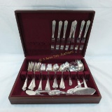 45+ Pieces Rogers Silverplate Flatware In Case