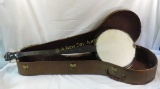 Vintage Harmony 5-String Banjo Needs Repair