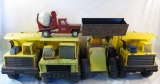 3 Tonka dump trucks & 1 Tonka loader