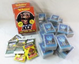 Trading cards, ET sets, 2 boxes Alf 2nd series