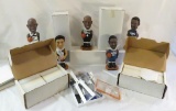 5 Timberwolves bobbleheads, basketball cards