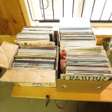 Collection of Vintage records Rock & Roll, country