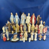 Collection of Hartland religious figures