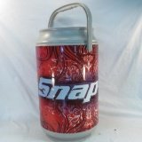 Large Snap-On can shaped cooler with handle