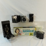 Vest pocket Hawkeye camera, Brownie cameras