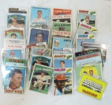 30 1950s to 1970s baseball cards