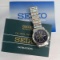 Men's Seiko Chronograph Watch with Date