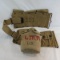 WWI Machine Gun Assistant Cartridge belt & canteen