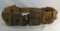 WWI Mounted Cavalry Rifle cartridge belt & pouch