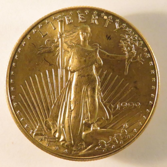 1999 1 OZT .999 $50 Gold Eagle